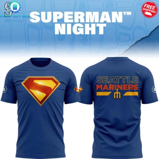 Seattle Mariners Superman Night 2025 Special Shirt