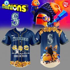 Seattle Mariners x Minions Limited Baseball Jersey