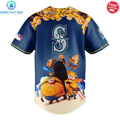 Seattle Mariners x Minions Limited Baseball Jersey