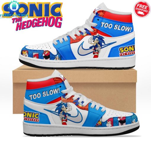 Sonic The Hedgehog Too Slow Special Air Jordan 1