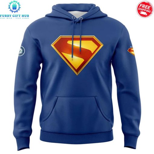 Superman Night 2025 Seattle Mariners Special Hoodie