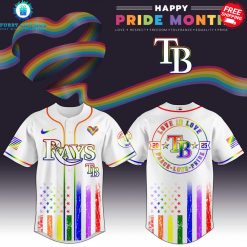 Tampa Bay Rays x Pride Month Love Is Love 2025 Special Jersey