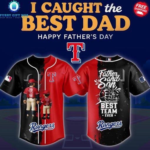 Texas Rangers x Happy Father’s Day 2025 Special Jersey
