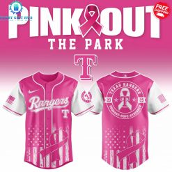 Texas Rangers x Pink Out The Park 2025 Special Jersey