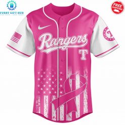 Texas Rangers x Pink Out The Park 2025 Special Jersey