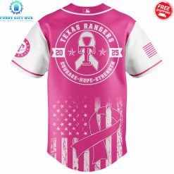 Texas Rangers x Pink Out The Park 2025 Special Jersey 3