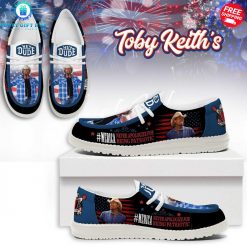 Toby Keith Never Apologize For Being Patriotic Special Loafer Shoes