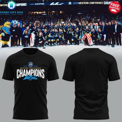 Toledo Walleye Western Conference Champions 2025 Special Shirt Collection