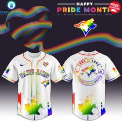 Toronto Blue Jays x Pride Month Love Is Love 2025 Special Jersey