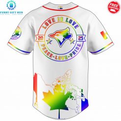 Toronto Blue Jays x Pride Month Love Is Love 2025 Special Jersey 3