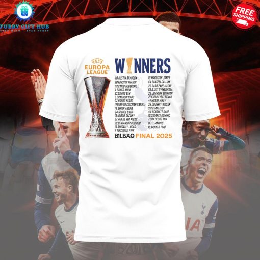 Tottenham Hotspur Kings of Europe 2025 Europa League Winners Special Shirt Collection