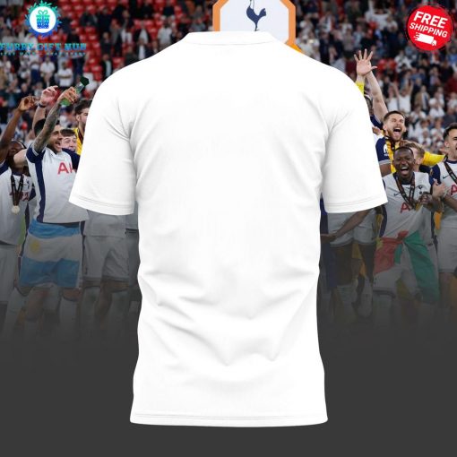 Tottenham Hotspur UEFA Europa League 2024-25 Winners Limited T-Shirt