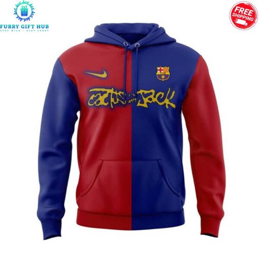 Travis Scott Cactus Jack x FC Barcelona 2025 Special Hoodie