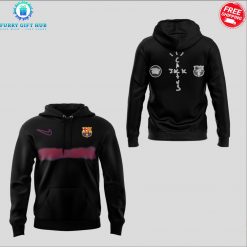 Travis Scott x FC Barcelona 2025 Limited Hoodie