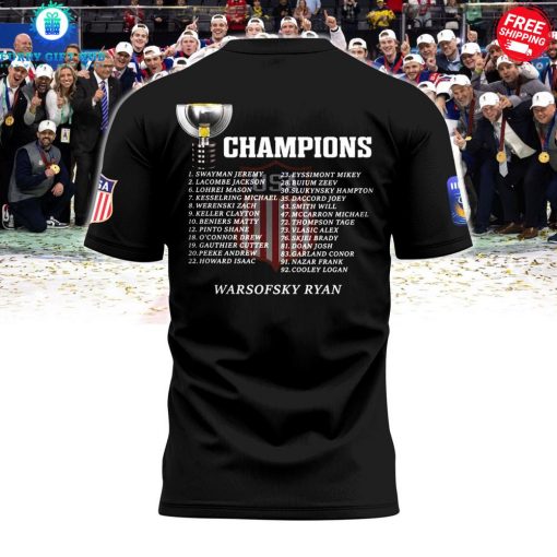 USA Team World Junior Champions 2025 Special T-Shirt