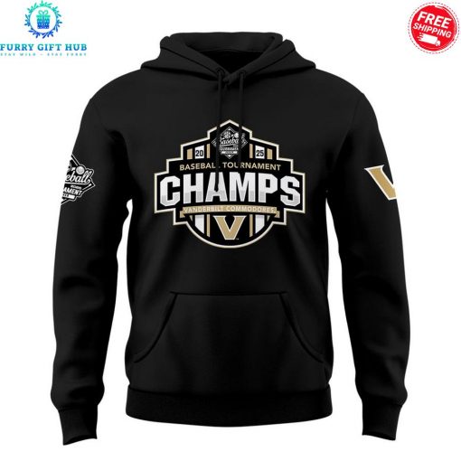 Vanderbilt Commodores SEC Baseball 2025 Champions Special Shirt Collection
