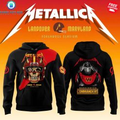 Washington Commanders x Metallica Landover Maryland Special Shirt Collection