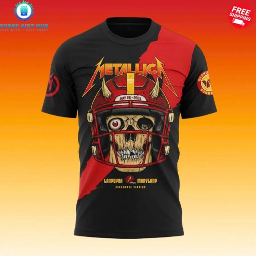 Washington Commanders x Metallica Landover Maryland Special Shirt Collection