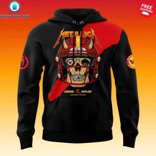 Washington Commanders x Metallica Landover Maryland Special Shirt Collection