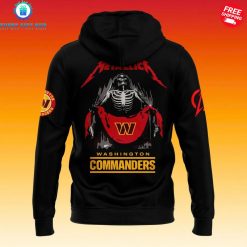 Washington Commanders x Metallica Landover Maryland Special Shirt Collection 6