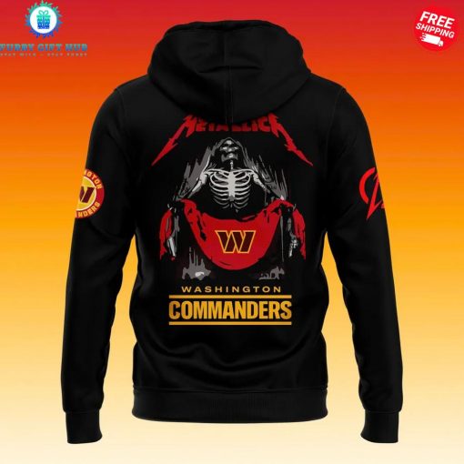 Washington Commanders x Metallica Landover Maryland Special Shirt Collection