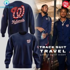 Washington Nationals Track Suit Travel Quick Trip West 2025 Special Shirt Collection