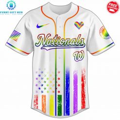 Washington Nationals x Pride Month Love Is Love 2025 Special Jersey