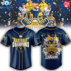 West Virginia Mountaineers Big 12 Champions 2025 Special Jersey