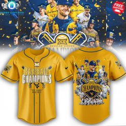 West Virginia Mountaineers Big 12 Champions 2025 Special Jersey