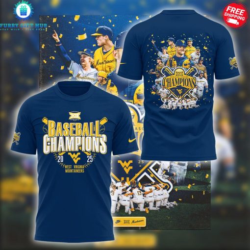 West Virginia Mountaineers Big 12 Champions 2025 Special Shirt Collection