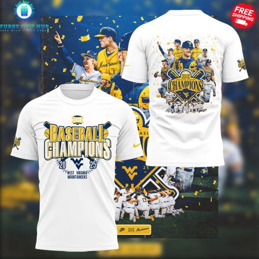 West Virginia Mountaineers Big 12 Champions 2025 Special Shirt Collection