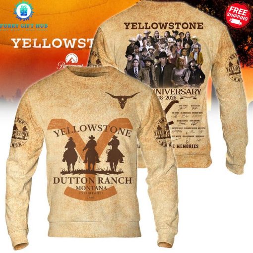 Yellowstone 7th Anniversary Special Shirt Collection