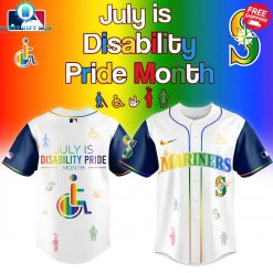 2025 Seattle Mariners Disability Pride Month Special Baseball Jersey