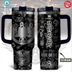 Aerosmith Permanent Vacation Custom Name Special Stanley Tumbler