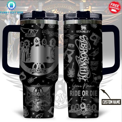Aerosmith Permanent Vacation Custom Name Special Stanley Tumbler