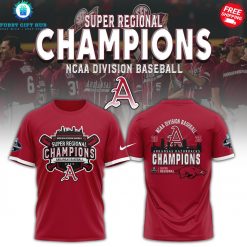 Arkansas Razorbacks Super Regional Champions 2025 Special Shirt Collection