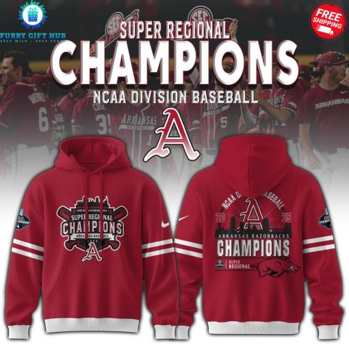 Arkansas Razorbacks Super Regional Champions 2025 Special Shirt Collection
