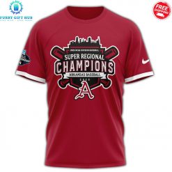 Arkansas Razorbacks Super Regional Champions 2025 Special Shirt Collection 4