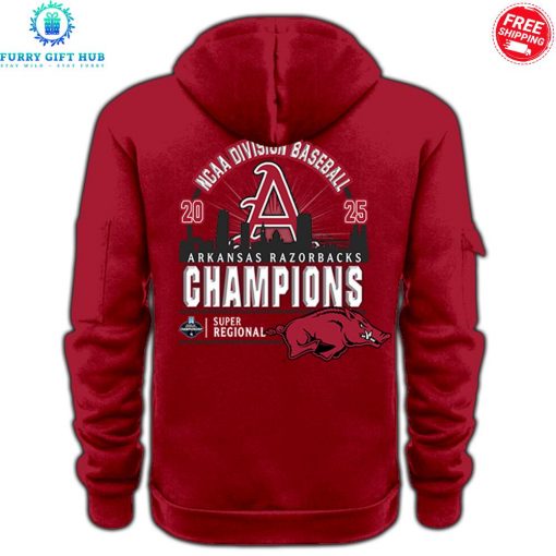 Arkansas Razorbacks Super Regional Champions 2025 Special Shirt Collection