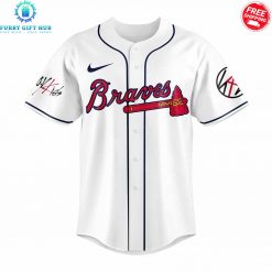 Atlanta Braves Stray Kids Domin ATE World Tour 2025 Special Baseball Jersey