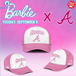 Atlanta Braves x Barbie Sep 2025 Special Baseball Jersey