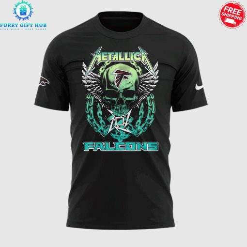Atlanta Falcons x Metallica M72 World Tour 2025 Special T-Shirt