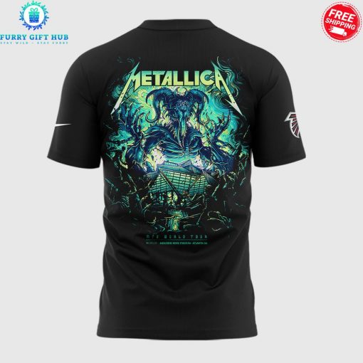 Atlanta Falcons x Metallica M72 World Tour 2025 Special T-Shirt