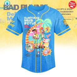 Bad Bunny Debi Tirar Mas Fotos World Tour 2026 Special Baseball Jersey
