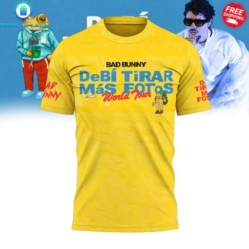 Bad Bunny Debi Tirar Mas Fotos World Tour 2026 Special T-Shirt