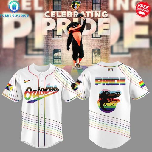 Baltimore Orioles Celebrating Pride 2025 Special Baseball Jersey