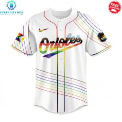 Baltimore Orioles Celebrating Pride 2025 Special Baseball Jersey