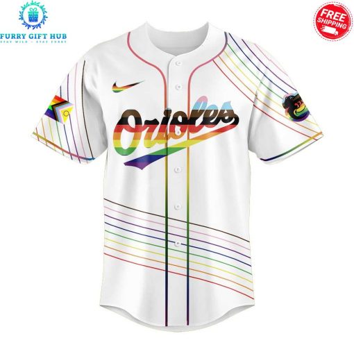 Baltimore Orioles Celebrating Pride 2025 Special Baseball Jersey