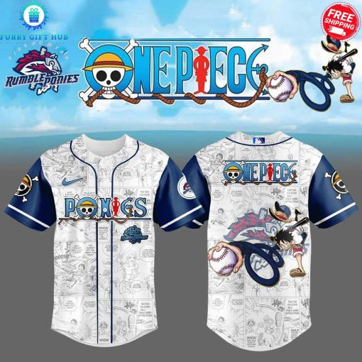 Binghamton Rumble Ponies x One Piece 2025 Special Baseball Jersey