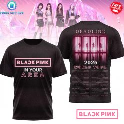 Deadline World Tour 2025 Blackpink In Your Area Special Shirt Collection